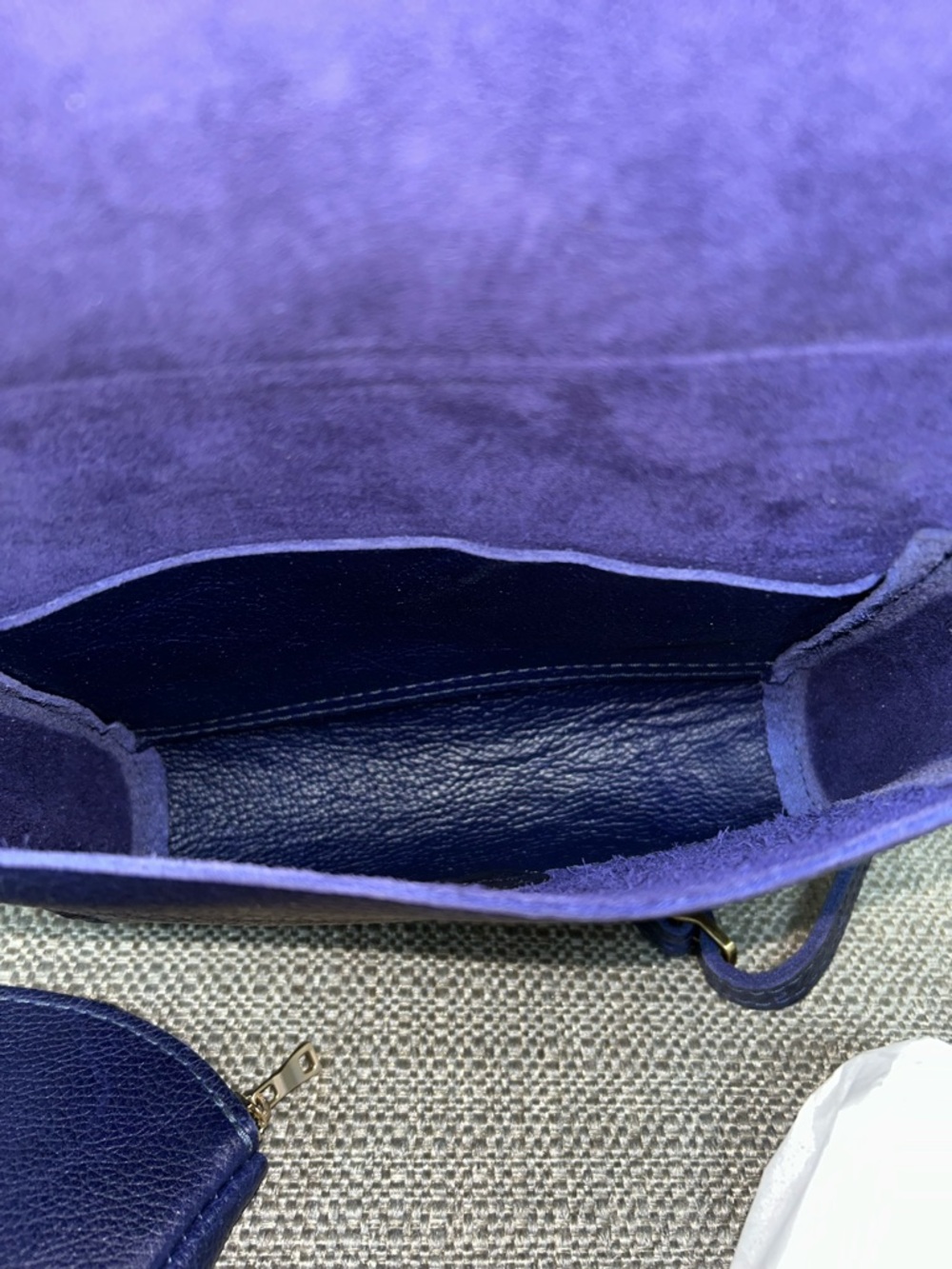 Portland Leather Goods Metro Mini Cobalt Bundle - Picture 4 of 6